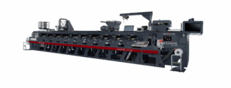 Die Flexodruckmaschine Chrome 450 wird am Stand von Rotocon im Mittelpunkt stehen (Quelle: Rotocon)
