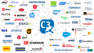 Theurer.com präsentiert seine browserbasierte C3‑Plattform – Prozesse können so durchgängig und ohne Medienumbrüche gesteuert werden (Quelle: Theurer.com)