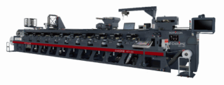 Die Rotocon Flexopress ist mit einer Druckeinheit und einer halbrotativen Stanzstation ausgestattet (Quelle: Rotocon)