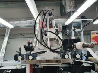 Printum-Multilayer-Kit-Ausrüstung, installiert auf einer Gallus RCS 430 Etikettendruckmaschine (Quelle: Printum)