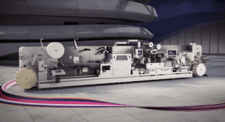 ABG wird die DigiLase Duo erstmals auf der Labelexpo Europe 2025 auf Stand 3E41 präsentieren (Quelle: ABG)