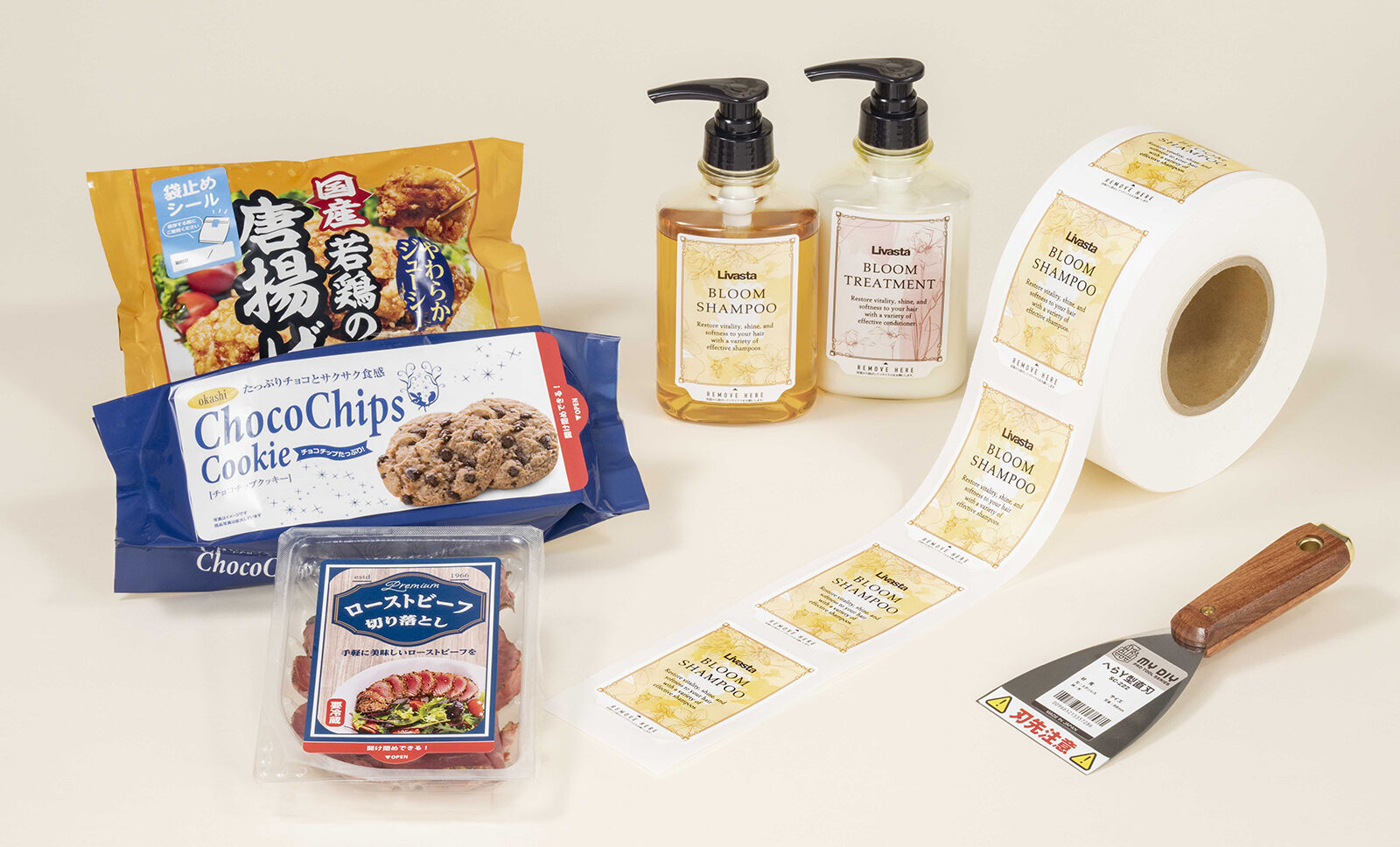 Lintec zeigt auf der Labelexpo 2025 nachhaltige Etikettenlösungen – von ablösbaren Kühl-Etiketten bis zu linerlosen Verschlussbändern (Quelle: Lintec)