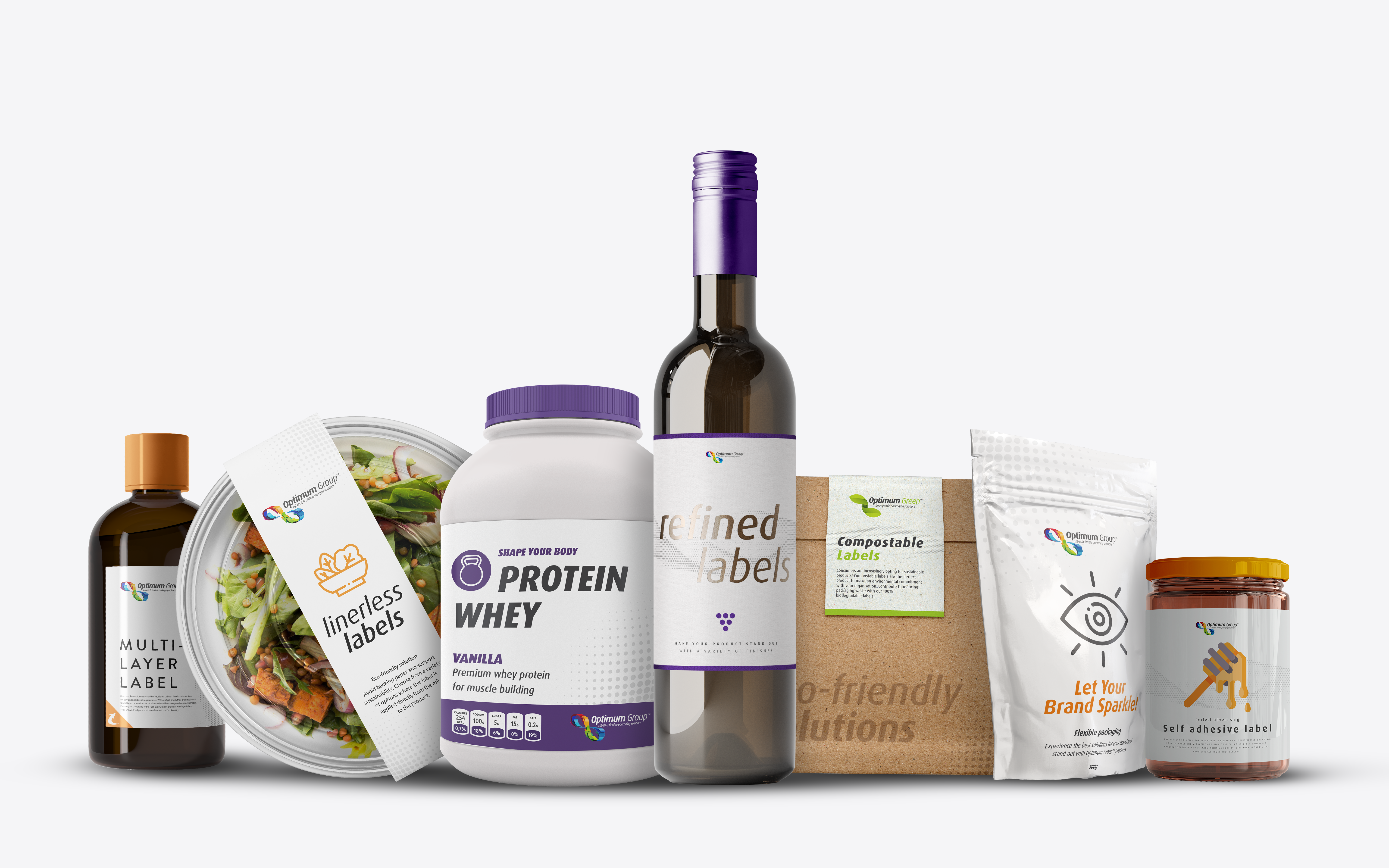 Die Optimum Group zeigt auf der Fachpack eigene Entwicklungen und Lösungen für Etiketten und flexible Verpackungen (Quelle: Optimum Group)
