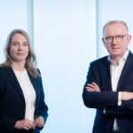 Technotrans-Vorstand v.l.: Natascha Sander, CFO sowie Michael Finger, CEO (Quelle: technotrans SE)