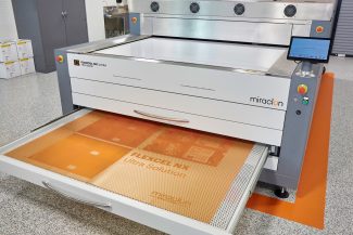 Mit dem Flexcel NX Ultra 42 Processor produziert Mavigrafica lösemittelfreie Flexodruckplatten (Quelle: PR KOM)