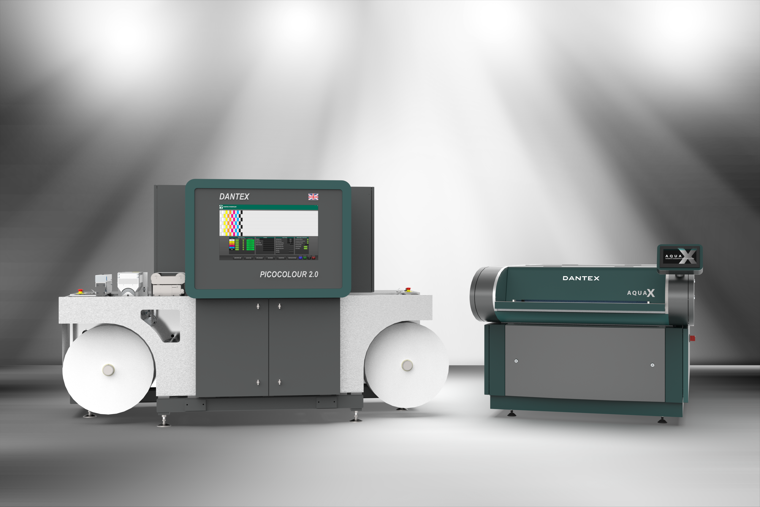 Die Dantex PicoColour und Aqua X werden auf der Labelexpo zu sehen sein (Quelle: Dantex)