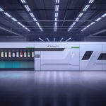 Zu den Exponaten von HP auf der Labelexpo gehört die V12, die immer wieder für Aufmerksamkeit sorgt (Quelle: HP)