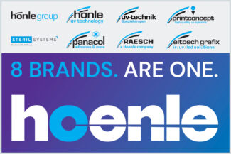 Die Gruppe wird unter einer gemeinsamen Unternehmensmarke vereint – begleitet von einem neuen Corporate Design und einer neuen Website (Quelle: Hoenle)