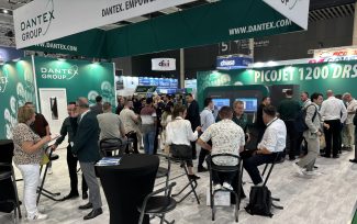 Der Dantex-Stand auf der Labelexpo Europe 2025 (Quelle: Marblespr)