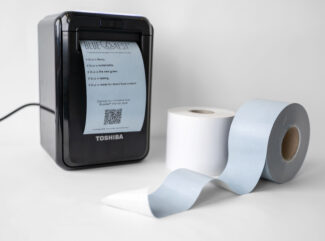 Stehen bei Koehler Paper auf der Labelexpo in diesem Jahr im Fokus: Linerless-Lösungen auf Basis von klassischem weißem Thermopapier, oder nachhaltigem Blue4est Pro Thermopapier (Quelle: Koehler Paper)