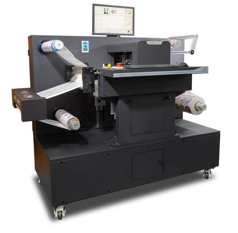 Der neue ColorCut LCF520 Roll-to-Roll Etikettencutter von Plockmatic Group feiert auf der Labelexpo 2025 in Barcelona seine Premiere (Quelle: Plockmatic)