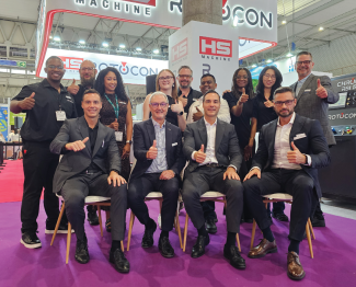Das Rotocon-Team auf der Labelexpo Europe 2025 (Quelle: Packaging & Print Media)