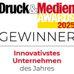 Mail Druck + Medien wurde vom Druck&Medien Award 2025 als innovativstes Unternehmen des Jahres ausgezeichnet (Quelle: Mail Druck + Medien)