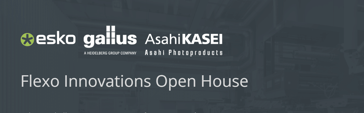 Gallus, Esko und Asahi laden zum Flexo Innovations Open House in St. Gallen ein (Quelle: Esko-Graphics)