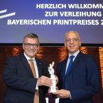 Roland Schreiner, geschäftsführender Gesellschafter der Schreiner Group, wurde für herausragende Leistungen mit dem Bayerischen Printpreis ausgezeichnet (Quelle: Schreiner Group)
