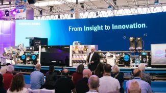 Auf der Labelexpo in Barcelona sind insbesondere die digitalen Innovationen für den wachsenden Etikettendruck wie die neue Gallus Five auf großes Kundeninteresse gestoßen (Quelle: Heidelberg)