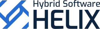 Das neue Logo von Hybrid Software Helix steht für die Weiterentwicklung der früheren Global Graphics Software hin zu einer eigenständigen OEM-Marke innerhalb der Hybrid Software Group (Quelle: Hybrid Software Helix)