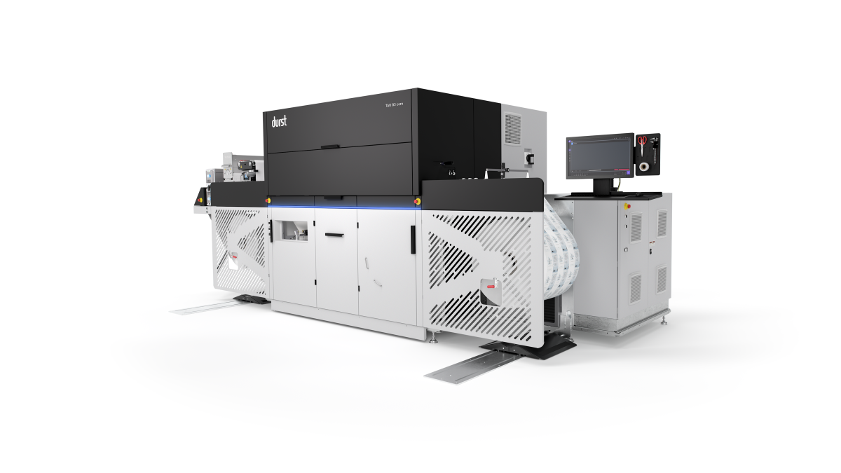 Die neue Tau G3 von Durst wurde erstmals auf der Labelexpo Europe 2025 in Barcelona vorgestellt (Quelle: Durst)