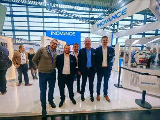 Inovance-Stand auf der SPS 2025 (Quelle: Golden Brain)