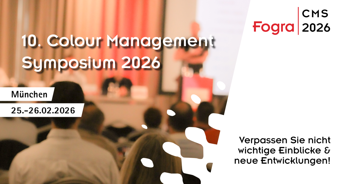 Colour Management Symposium 2026 (Quelle: Fogra)