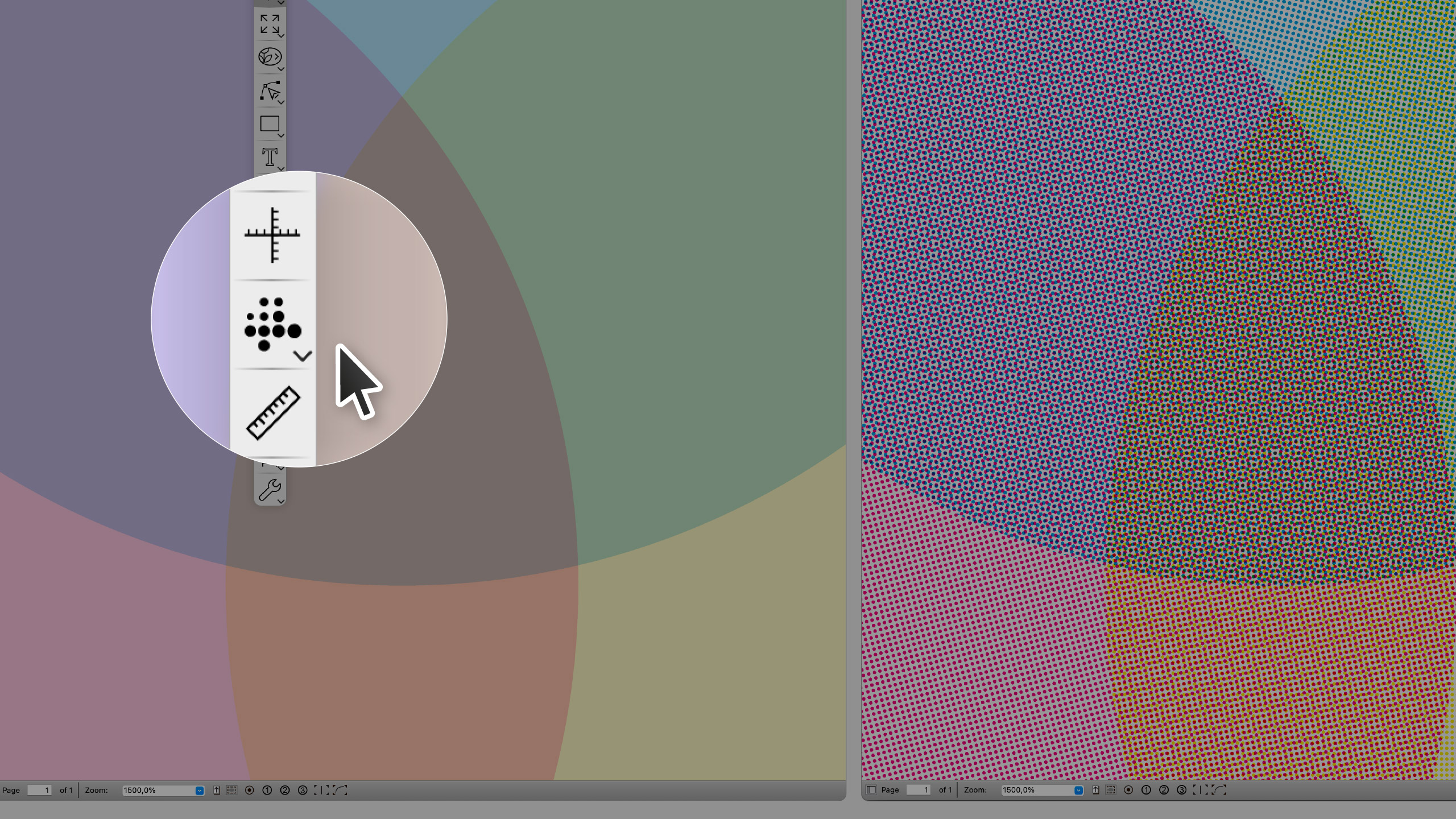 Das Rastererkennungs-Tool liefert eine detaillierte Analyse von Tonwertzuwachs-Kompensation, minimalen und maximalen Punktgrößen sowie Plattenlinearisierung (Quelle: Hybrid Software)