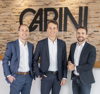 V.l.n.r.: Michael Dür, Simon Sohm und Christian Zoll bilden ab 2026 die gemeinsame Geschäftsleitung (Quelle: Carini)