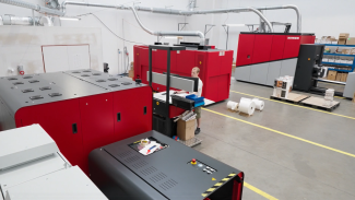 Am Standort Bratislava (Slowakei) produziert Litograf hauptsächlich Etiketten für Wein, Spirituosen und Nahrungsergänzungsmittel (Quelle: Litograf)