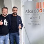 Florian Oberndörfer (links), CEO und Eigentümer der starcodegroup, und Marc Aengenvoort (rechts), Geschäftsführer von Rotocon (Quelle: Rotocon)