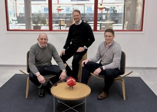 V.l.n.r.: Nick Hughes,  Peter Eriksen und David Kitson (Quelle: Nilpeter Ltd.)