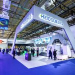 Der Heidelberg Stand am ersten Messetag der Expoprint & Converflexo Latin America 2026 (Quelle: Heidelberg)