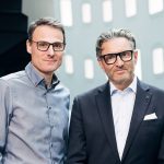 V.l.: Wolfgang Knotz, CTO der Durst Group und Christoph Gamper, CEO und Miteigentümer der Durst Group (Quelle: Durst Group)