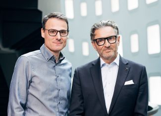 V.l.: Wolfgang Knotz, CTO der Durst Group und Christoph Gamper, CEO und Miteigentümer der Durst Group (Quelle: Durst Group)
