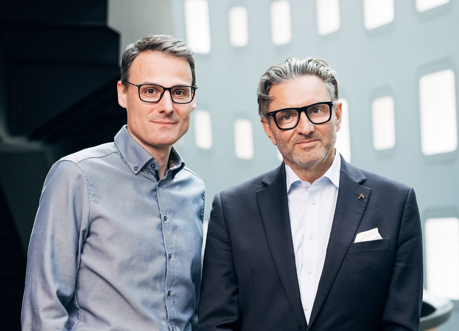 V.l.: Wolfgang Knotz, CTO der Durst Group und Christoph Gamper, CEO und Miteigentümer der Durst Group (Quelle: Durst Group)
