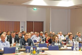 Blick ins Publikum beim Anwenderforum UV-Druck