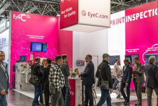 Der EyeC-Messestand auf der Interpack 2026 (Quelle: EyeC)