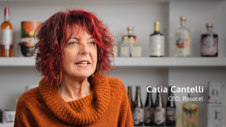 Catia Cantelli, CEO von Rotocel-Space (Quelle: Cartes)
