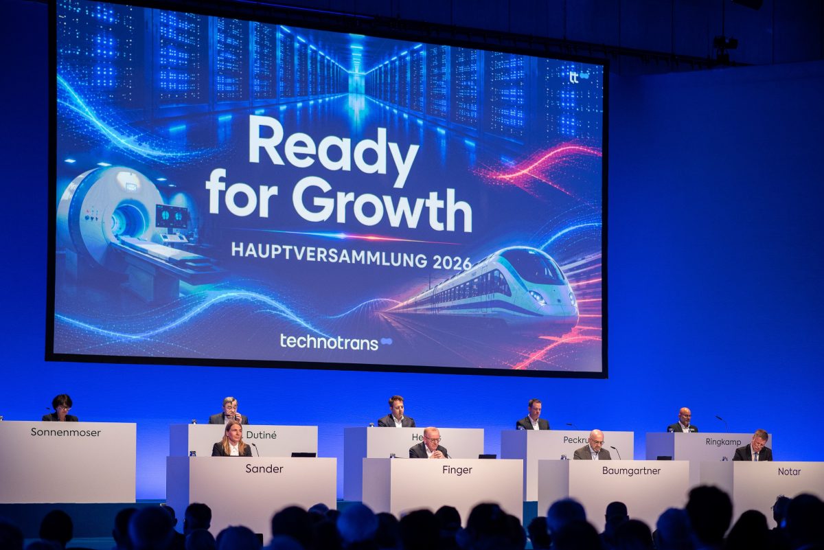 technotrans stellte auf der Hauptversammlung die Geschäftszahlen 2025 und die Ziele bis 2030 vor (Quelle: Technotrans)