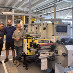 Die neu installierte Lesko CL 440 DIE 2 bei MRE erweitert die Kapazitäten in der Konfektionierung (Quelle: Lesko)