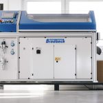 Die UNI 1000 von Brodbeck verarbeitet Hülseninnendurchmesser von 25 mm bis 160 mm (Quelle: Brodbeck)
