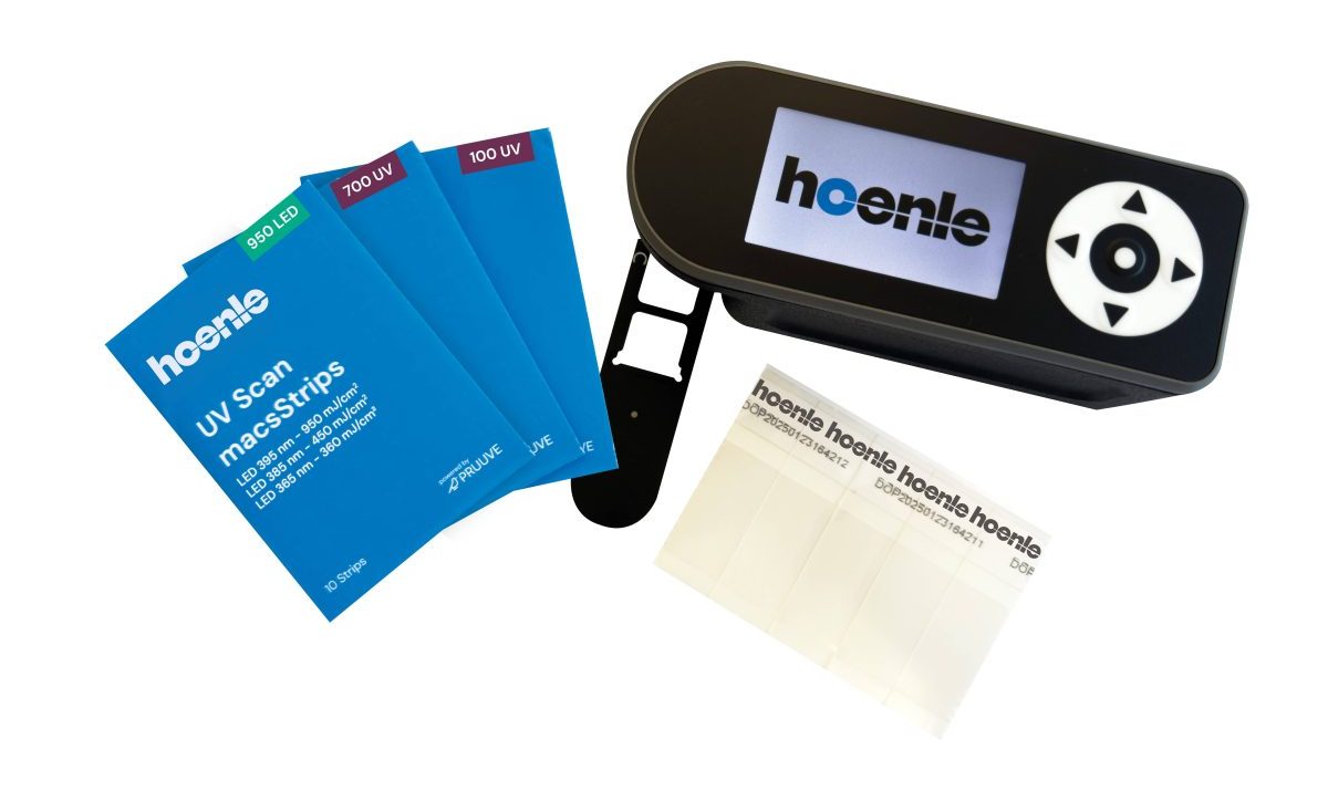 Hoenle UV Scan MACS Dosismesssystem mit neuen LED Streifen (Quelle: Hoenle)