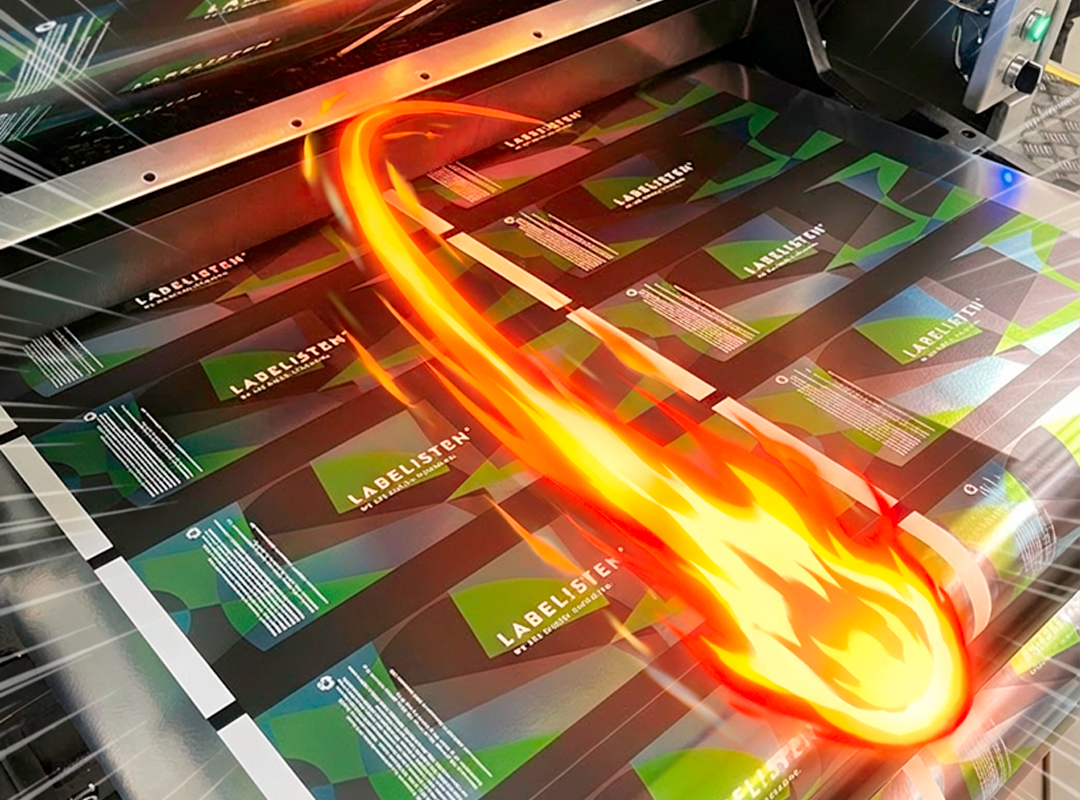 Mit dem Hyper Express verspricht Labelisten die Lieferung von Etiketten in 24 Stunden und von Verpackungen mit höchster Priorität – ab Stückzahl 1 (Quelle: Labelisten)