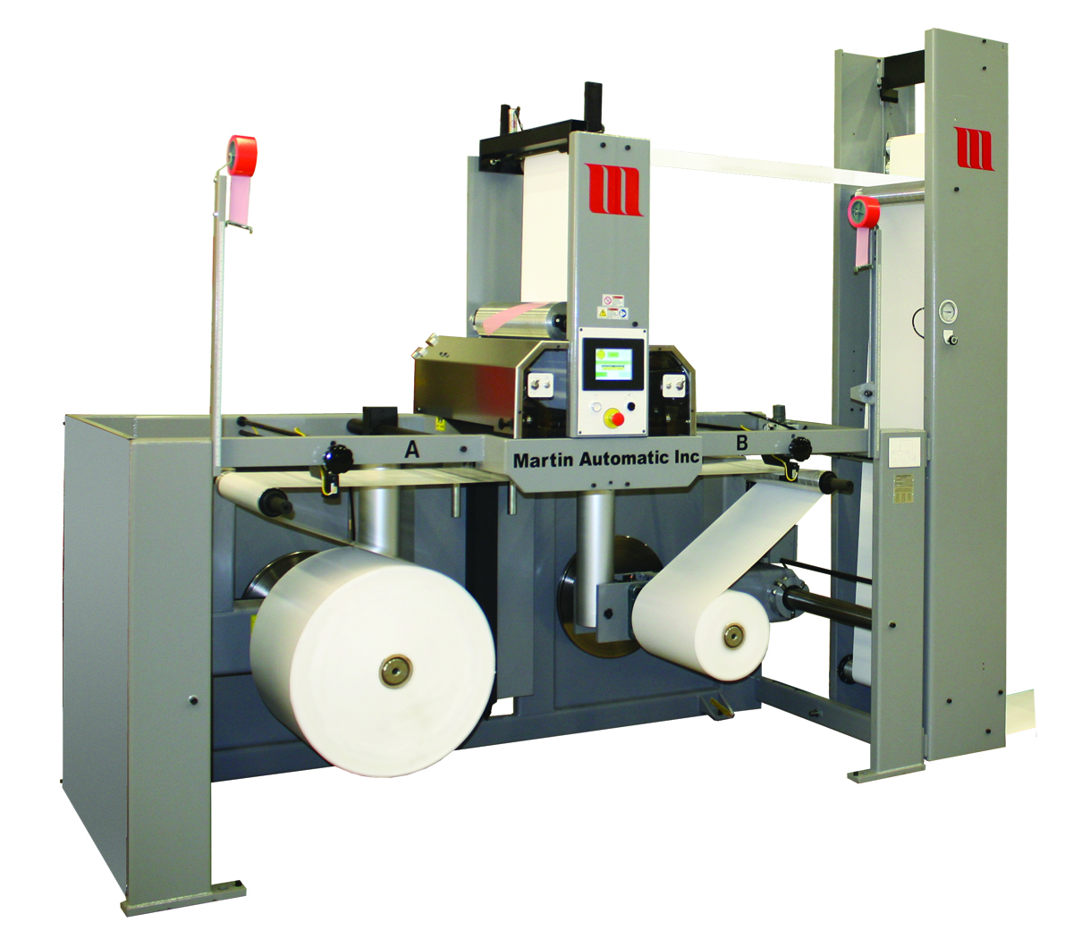 Der MBS Abwickler von Martin Automatic verarbeitet unterschiedlichste Materialien (Quelle: Martin Automatic)