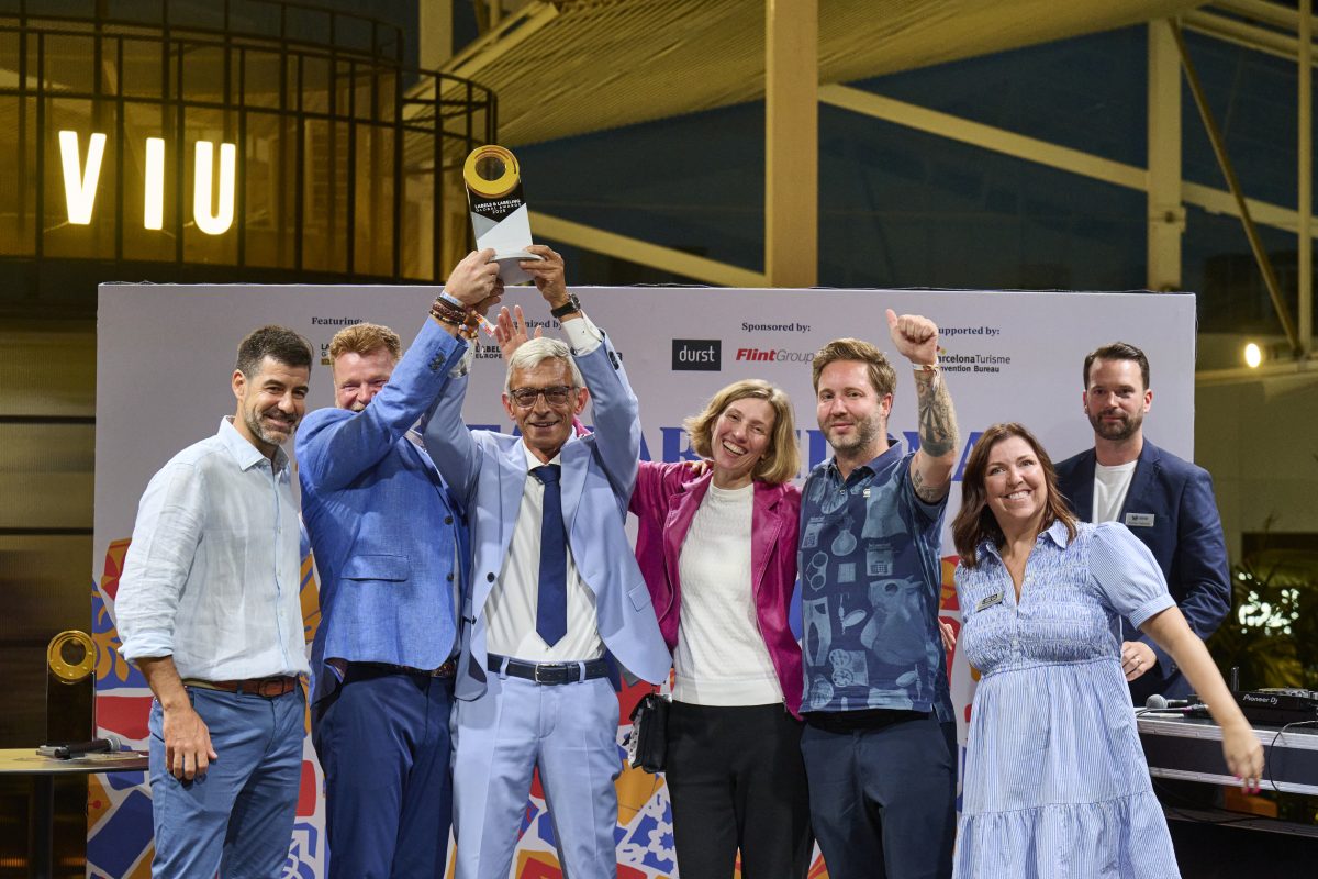 Bei den Labels & Labeling Global Awards 2026 wurden Unternehmen für Innovation, Nachhaltigkeit und Leistungen im Etikettendruck ausgezeichnet (Quelle: Labels & Labeling)