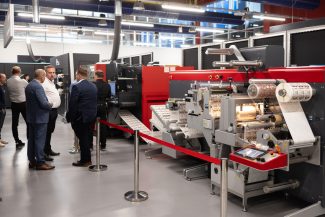 Ecolyne wurde vorgestellt auf den Xeikon Innovation 2026 (Quelle: Flint Group Digital Xeikon)