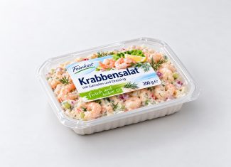 Für sieben PP- und PE-Haftmaterialien von Herma bestätigen Zertifikate die vollständige Ablösbarkeit von starren PP-Verpackungen bereits in der Kaltwäsche bei 40 °C (Quelle: Herma GmbH, KI-generiert)