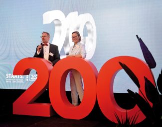 Rainer und Gabriele Staats, Geschäftsführer der Graphischen Betriebe Staats (Quelle: Graphische Betriebe Staats)