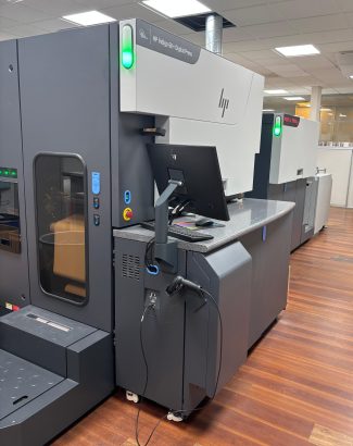 Die neu installierte HP Indigo 6K+ (Quelle: Carolin Wacker)