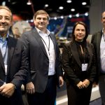 V.l.: Carlo Stefano Lodi, Hans Huijsing, Enrica Lodi und Virgilio Micale von Cartes (Quelle: Cartes)
