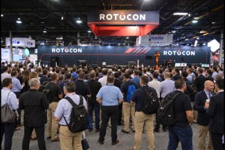 Elf Maschinen verkaufte Rotocon USA während der dreitägigen LOUPE Americas in Chicago – damit steigt der bisherige Absatz in Nordamerika auf 20 Einheiten (Quelle: Rotocon)