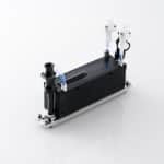 Der Tintenstrahl-Druckkopf KJ4A-EX600RC-HX arbeitet mit einem zirkulierenden Tintensystem und soll Druckgeschwindigkeiten von bis zu 100 m/min erreichen (Quelle: Kyocera)